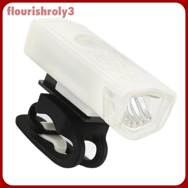 Đèn pha, Đèn pin đường trước xe đạp LED USB 300Lumen có 3 chế độ, chống nước