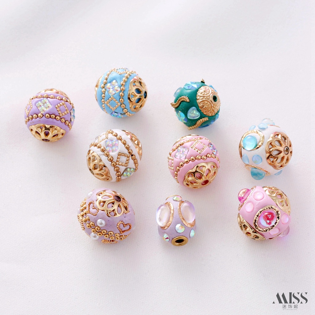 Hạt Xỏ Vòng Tay / Dây Chuyền Phong Cách Tây Tạng nepal Độc Đáo diy