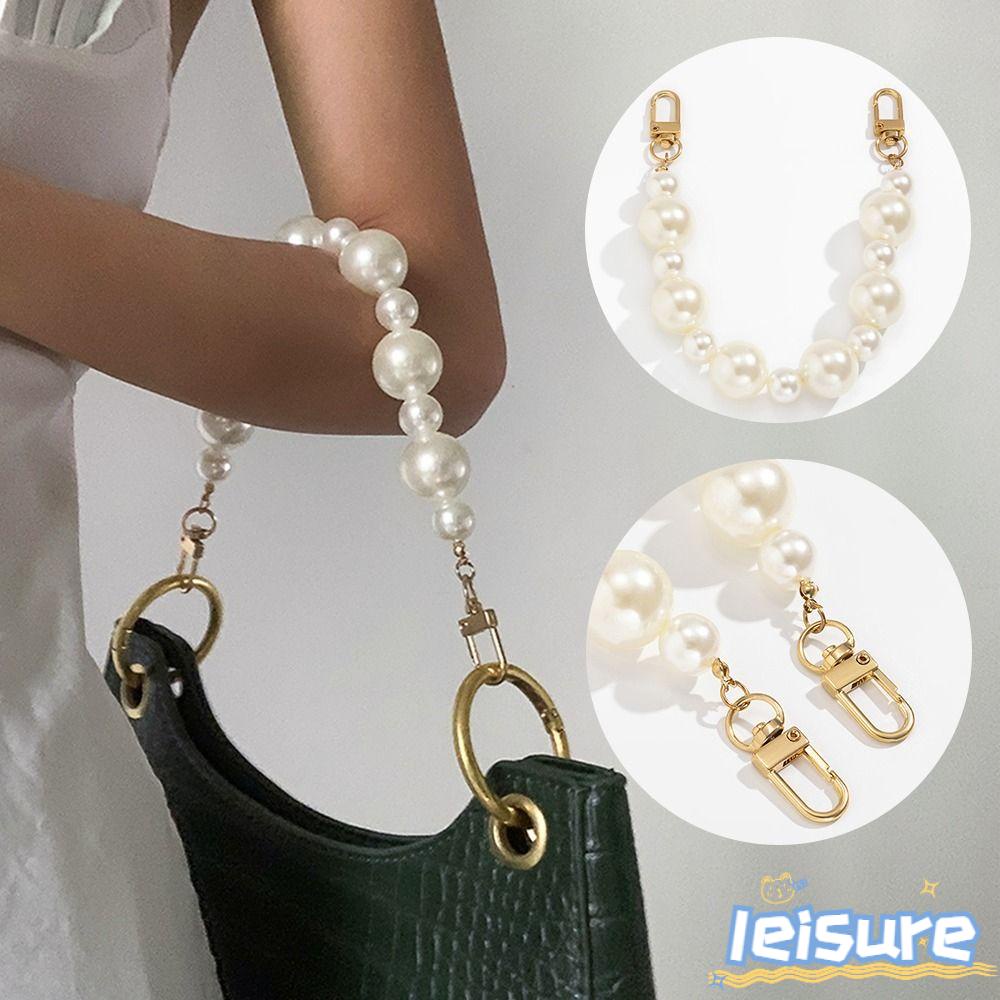 Dây Đeo Túi Xách Bằng Kim Loại Đính Hạt DIY