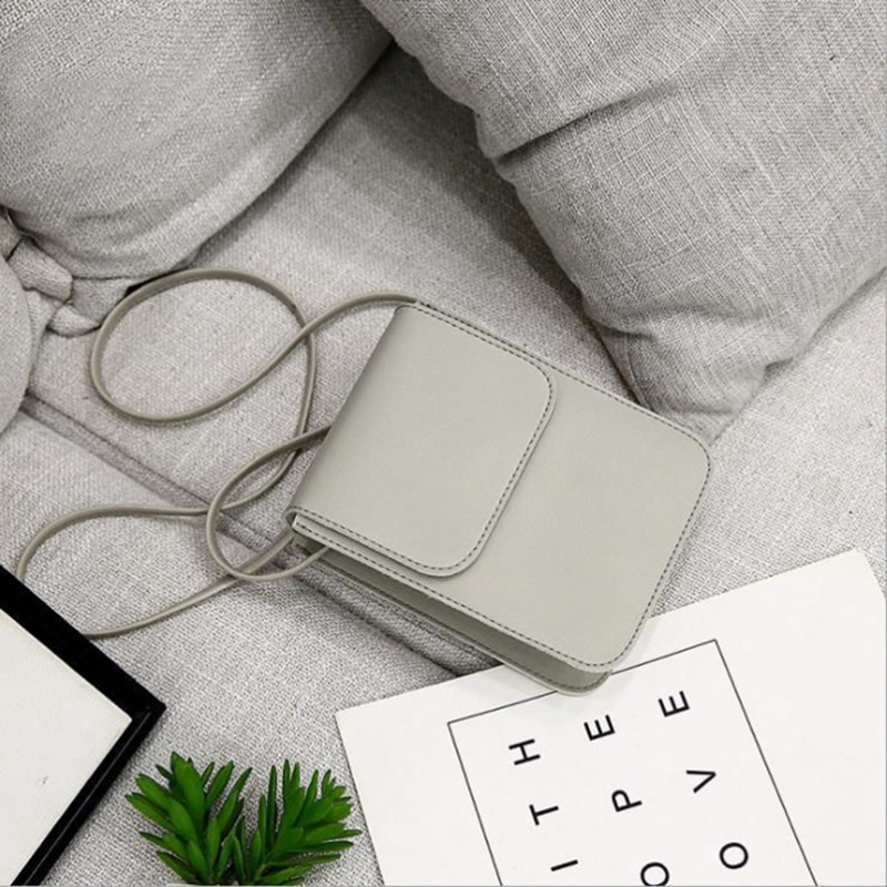 Túi đeo chéo mini IELGY dáng vuông sang trọng đựng điện thoại thời trang dành cho nữ