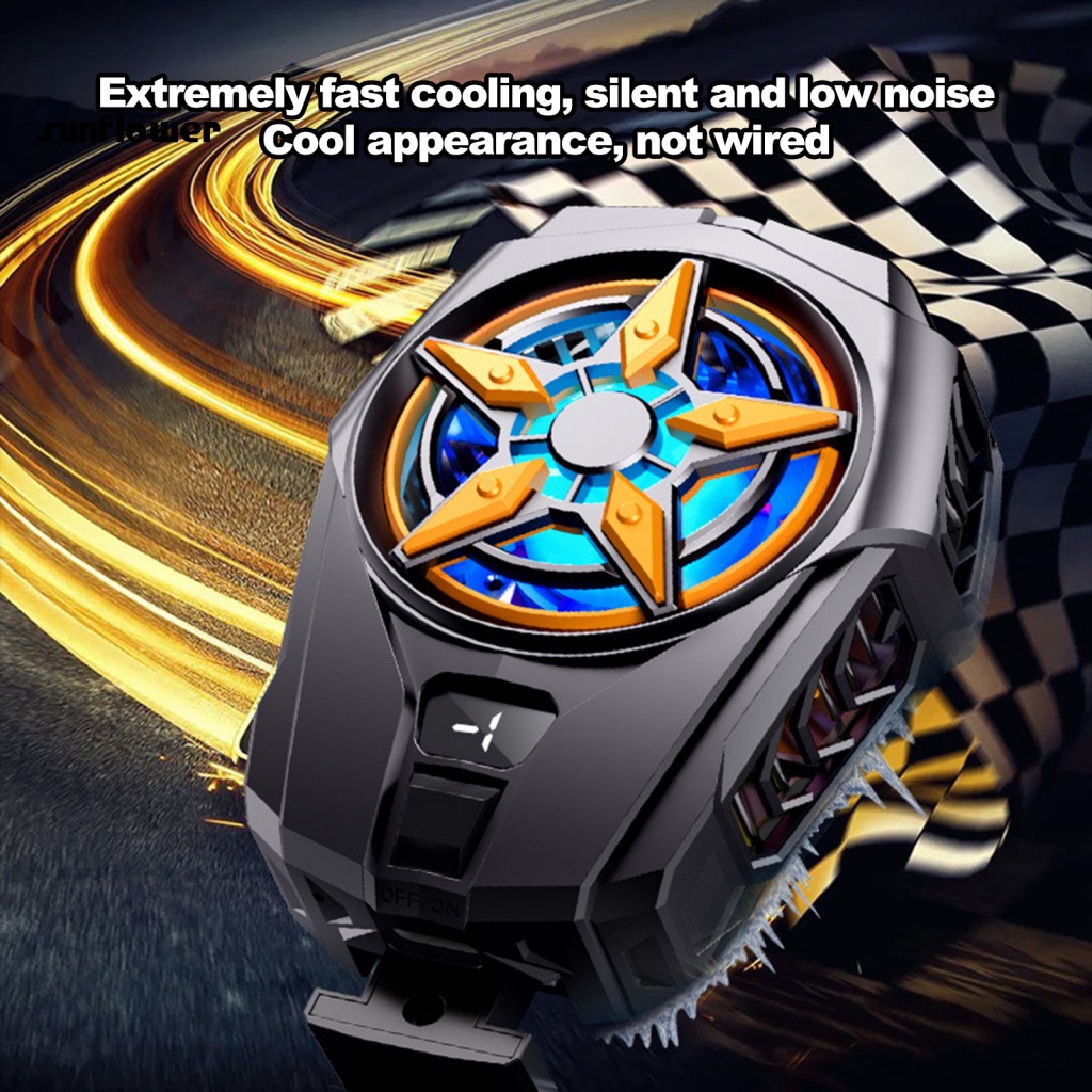 Sf_đầu Dẫn Tản Nhiệt Điện Thoại Giao Diện Type-C Với Đèn Nhiều Màu Sắc