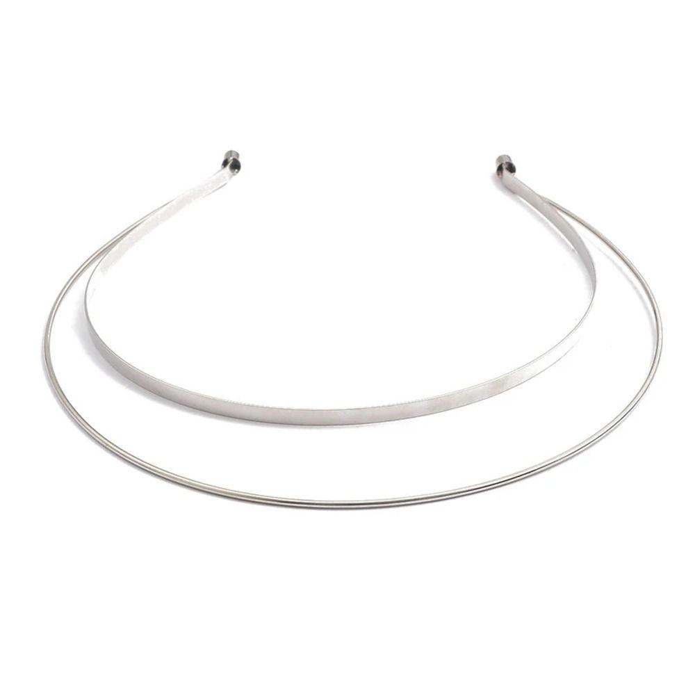 Epoch Băng đô cài tóc rửa mặt Nhiều Lớp Chống Trượt Bằng Kim Loại Thời Trang Cho Nữ