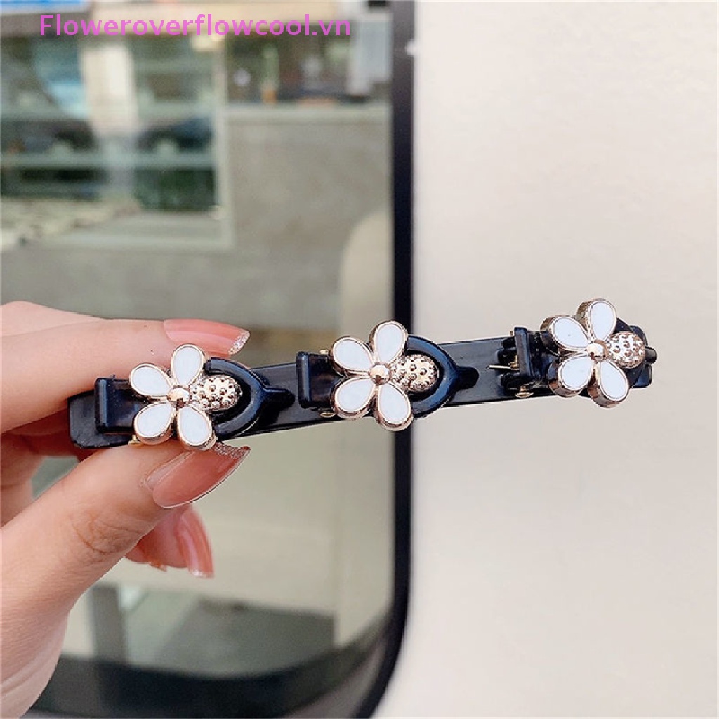 Kẹp Tóc Hình Hoa Đính Ngọc Trai Thời Trang Cho Nữ