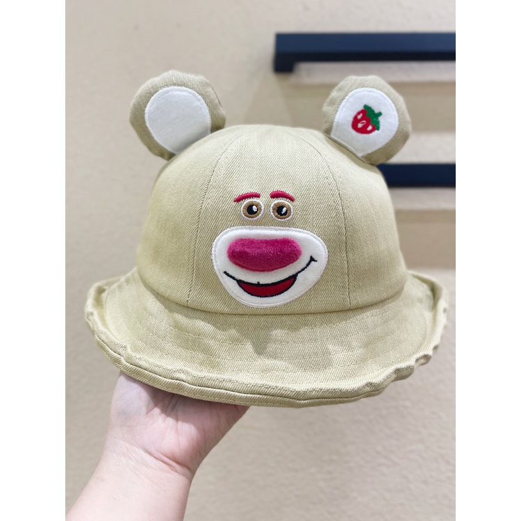 Mũ Tai Gấu Dễ Thương Chống Nắng Thời Trang Xuân Hè Cho Nữ