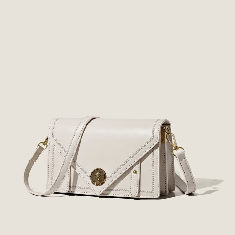 Túi Đeo Chéo Hình Vuông Nhỏ Có Khóa Thời Trang Cho Nữ