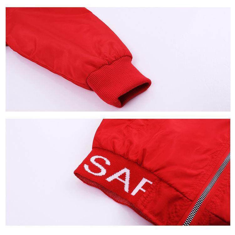 Áo Khoác 110-160cm Khóa Kéo Thêu Họa Tiết Thiên Nga Cho Bé Gái 2-14 Tuổi