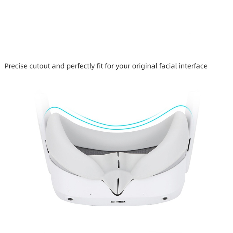 Vỏ Silicone Chống Sốc Bảo Vệ Cho Kính Thực Tế Ảo VR 4 Màu Xám