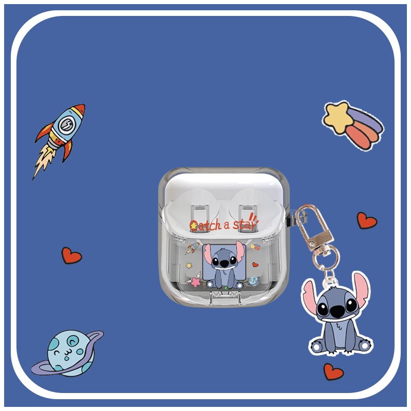 Vỏ Bảo Vệ Hộp Sạc Tai Nghe Bằng TPU Mềm Trong Suốt + Dây Đeo Chống Sốc Cho YX06 tws