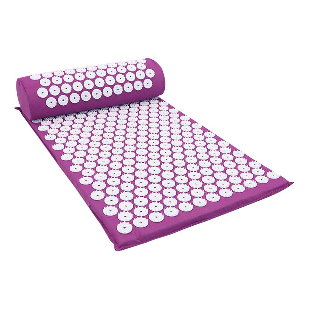 Bộ Thảm Tập Yoga Bấm Huyệt Kèm Gối Kim Tiện Dụng