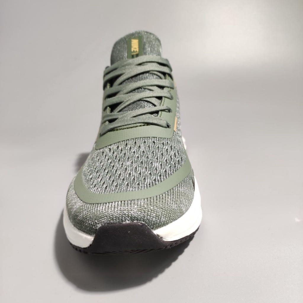 Giày thể thao nam thời trang màu xanh rêu cực đẹp cao cấp Full Box - Giày chạy bộ tập gym nam full pk