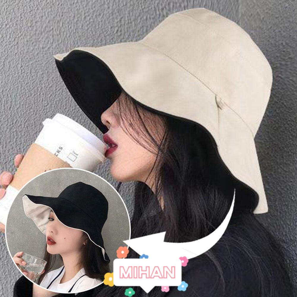Mũ Bucket Hai Mặt Chống Tia UV MIHAN1 Thời Trang Dành Cho Nam Và Nữ
