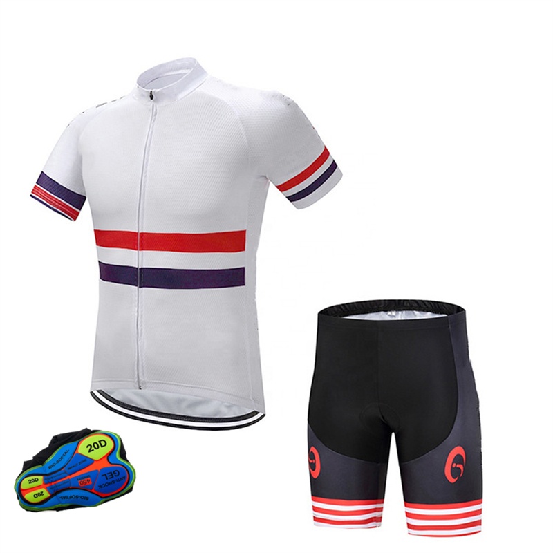 Bộ Đồ Thể Thao Xe Đạp Leo Núi Tay Ngắn Vải Polyester Nhanh Khô Thoáng Khí Phối Túi Sau Lưng Cá Tính Cho Nam