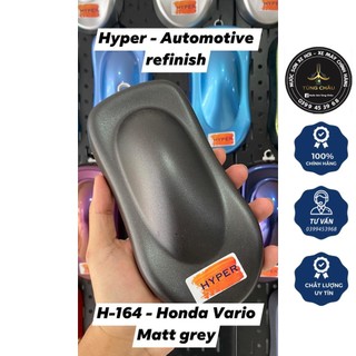 Nước sơn xe máy pha sẵn chính hãng - Xám đen mờ Honda Vairo - H 164