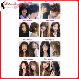 Máy uốn tóc làm xoăn xoay 360. Máy làm xoăn phi 32 và phi 28 make up đa năng MS 32 [ MakeupBeauty ]