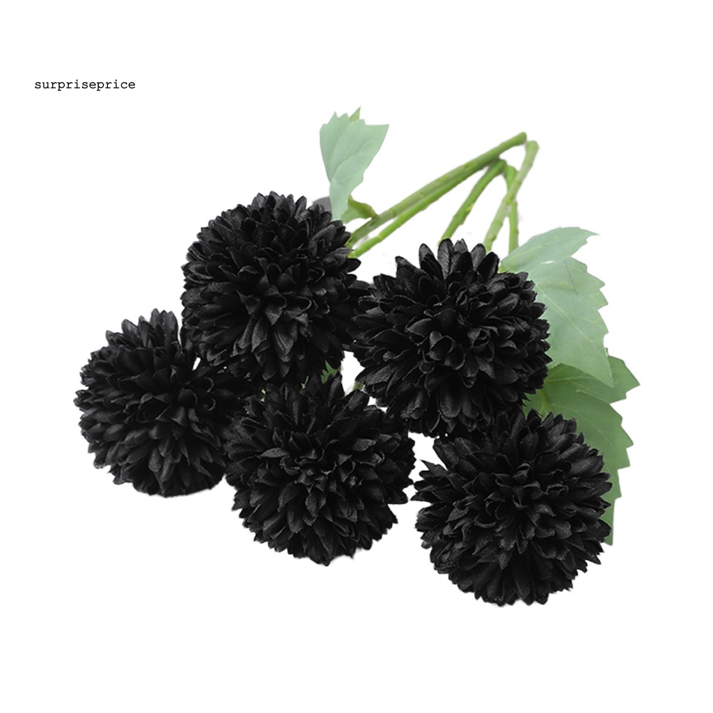 Bộ 5 Bông Hoa Nhân Tạo Chống Thời Tiết Dùng Trang Trí Nhà Cửa