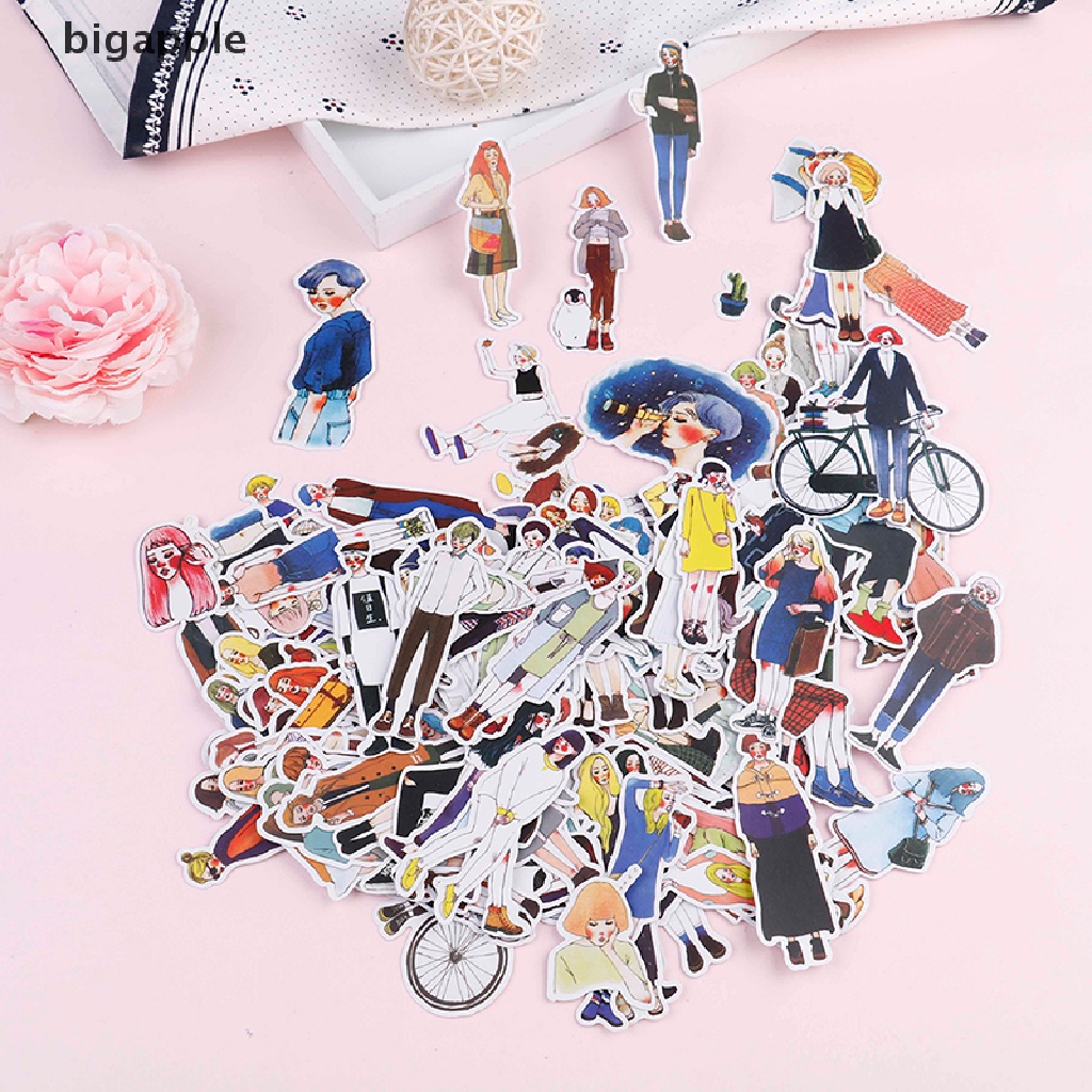 Bigapple 280 Cái / Gói Album Ảnh Nhật Ký Tự Trang Trí Sổ Tay Xinh Đẹp RDG