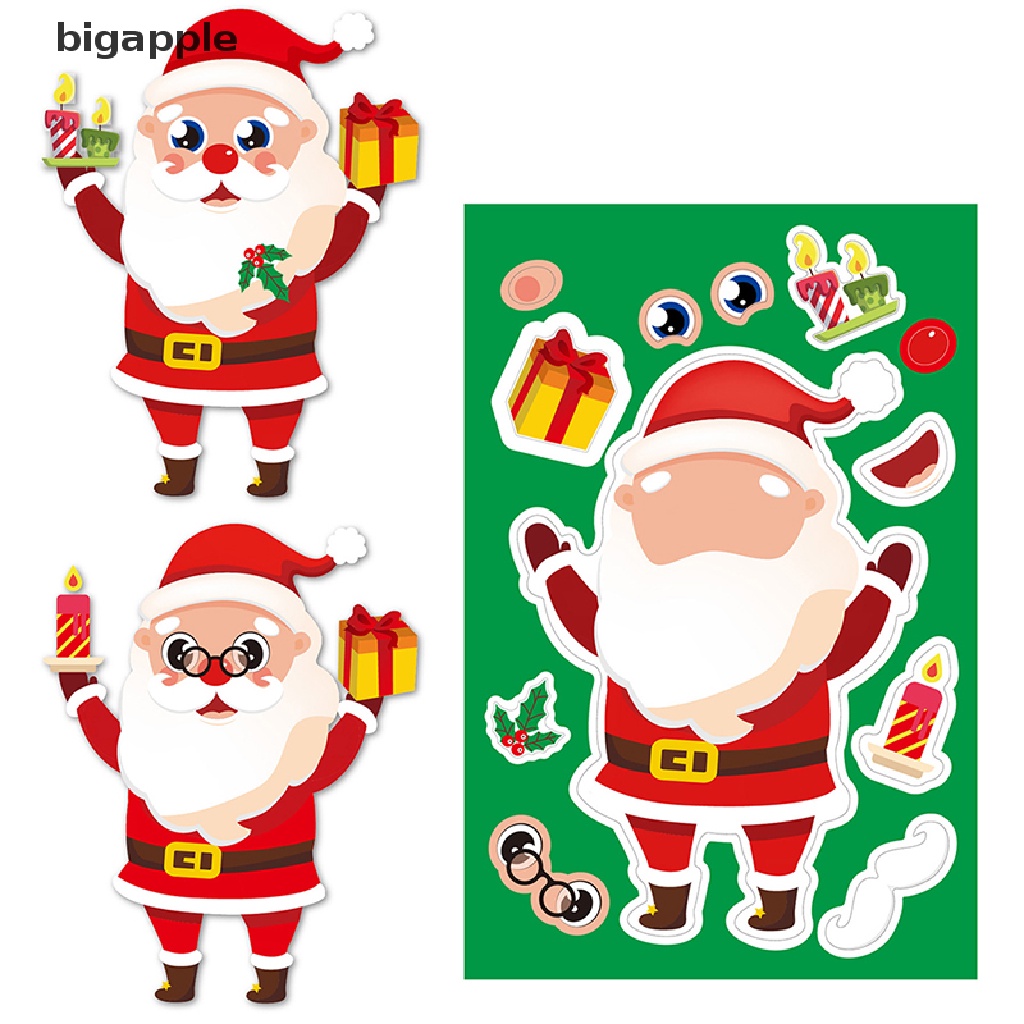 Set 24 Miếng Dán Chủ Đề Giáng Sinh Ngộ Nghĩnh