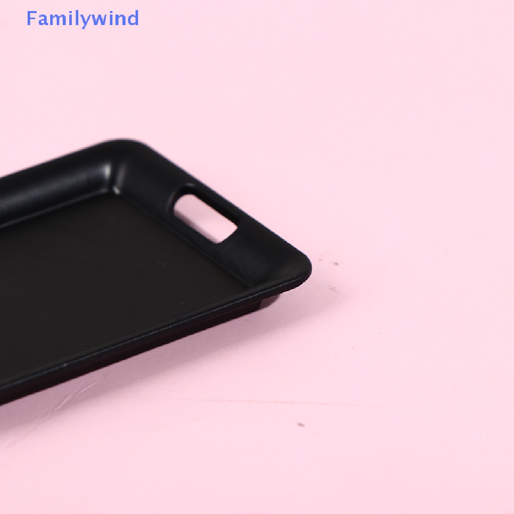 Khay Kim Loại Đựng Thức Ăn Tỉ Lệ 1 / 12 Trang Trí Nhà Búp Bê