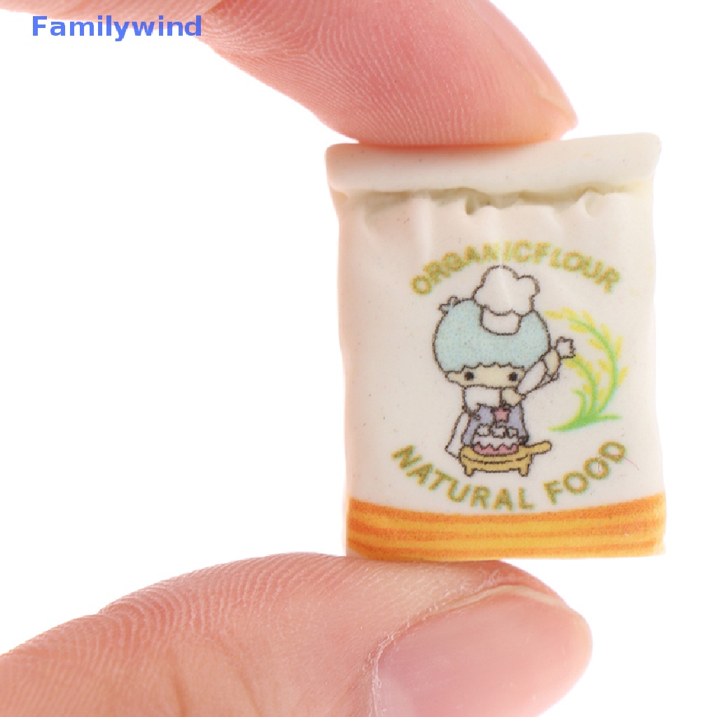 Set 5 Túi Đựng Bột / Kem / Điện Thoại Trang Trí Nhà Búp Bê