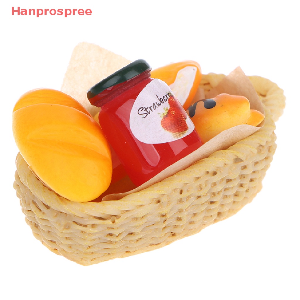 Giỏ Đựng Bánh Mì Tỉ Lệ 1 / 12 Trang Trí Nhà Búp Bê