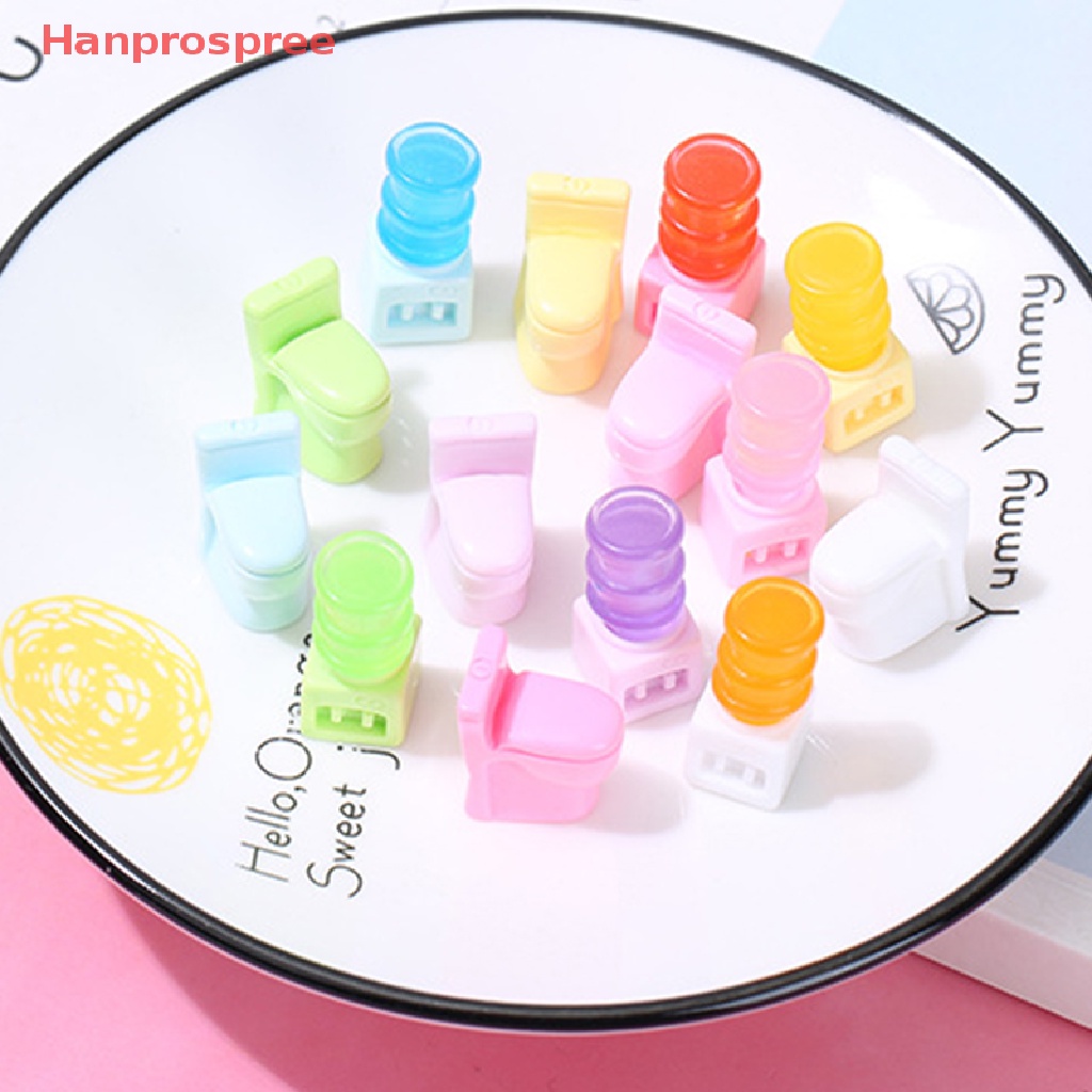 Hanprospree > Mô Hình toilet mini Màu Sắc Dùng Trang Trí Nhà Búp Bê