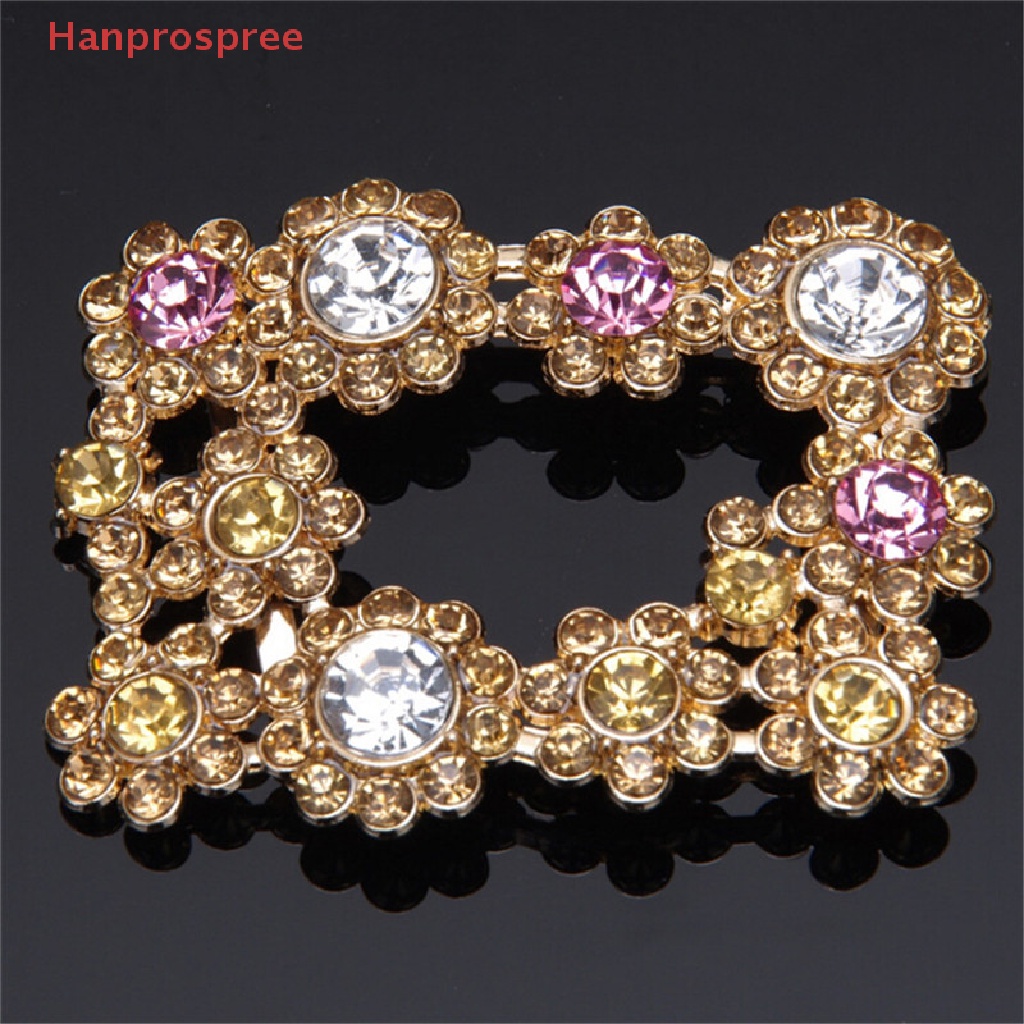 1 Khóa Kẹp Giày Đính Đá Pha Lê Bằng Hợp Kim Dành Cho Cô Dâu