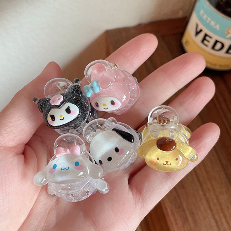 Kẹp Tóc Hình Búp Bê Hoạt Hình Mini Dễ Thương Cho Bé Gái