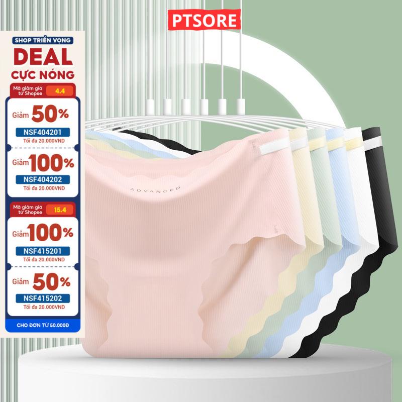Quần lót nữ su đúc gân tăm co giãn, không viền, không đường may chống lộ cao cấp-FLQ175