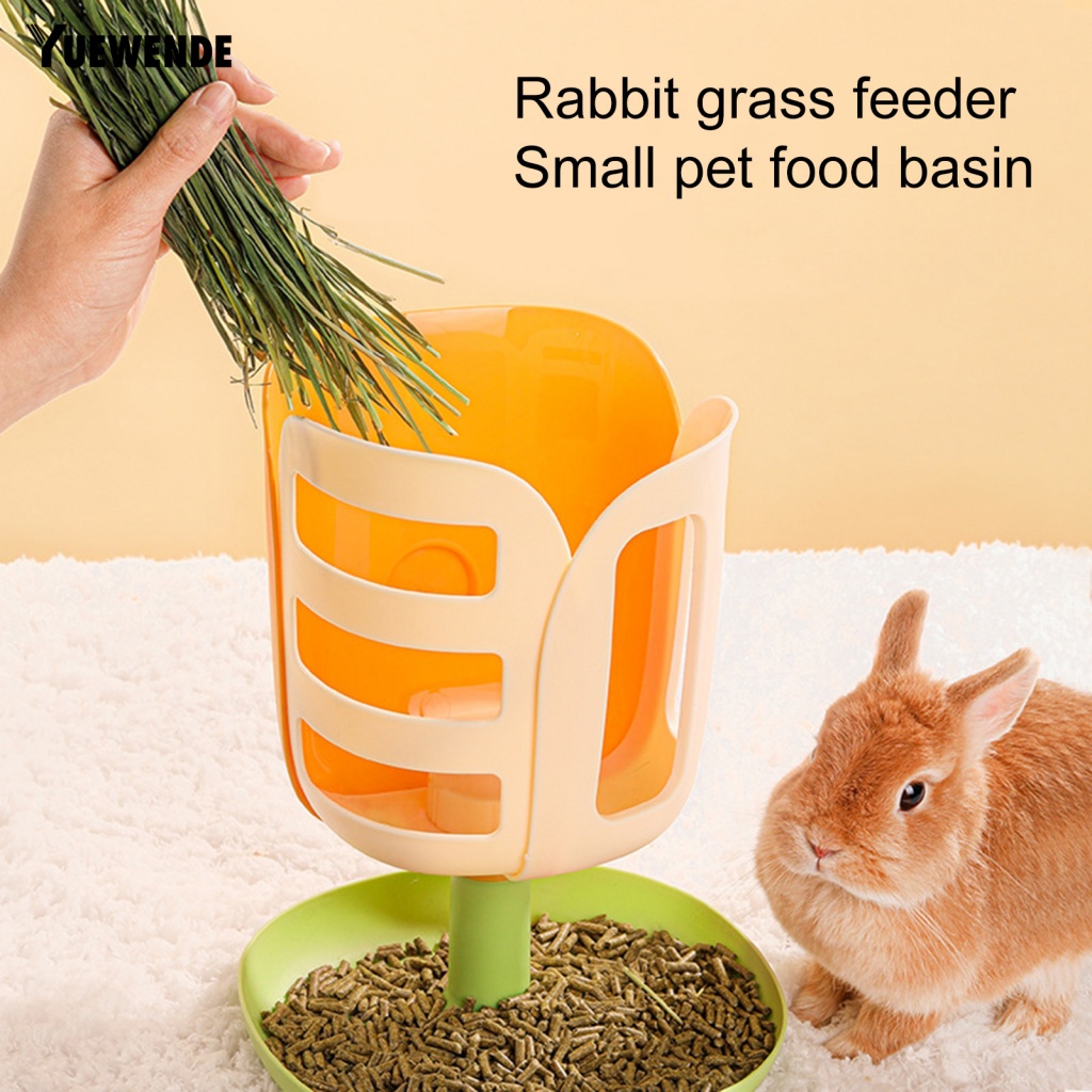 Yue.z Bát PP Đựng Thức Ăn Cho Thỏ Có Thể Tháo Rời