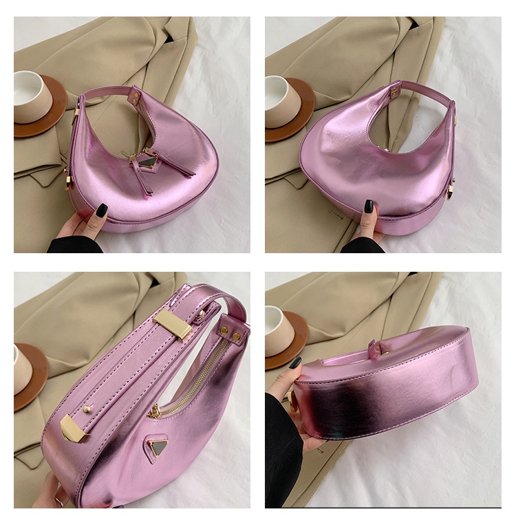 Túi Xách Da PU Màu Laser Thiết Kế Đơn Giản Thời Trang Cho Nữ