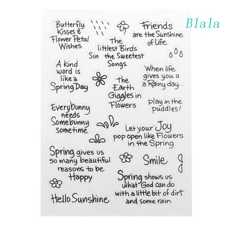 Tem Đóng Dấu Bằng Silicone Trong Suốt Cỡ Nhỏ Tiện Dụng