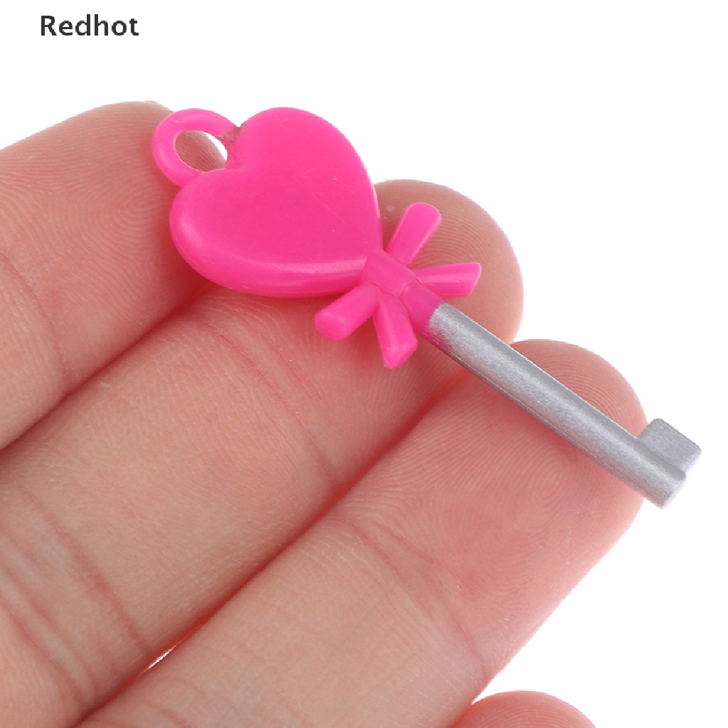Bộ 10 Chìa Khóa Mini Trang Trí Nhà Búp Bê
