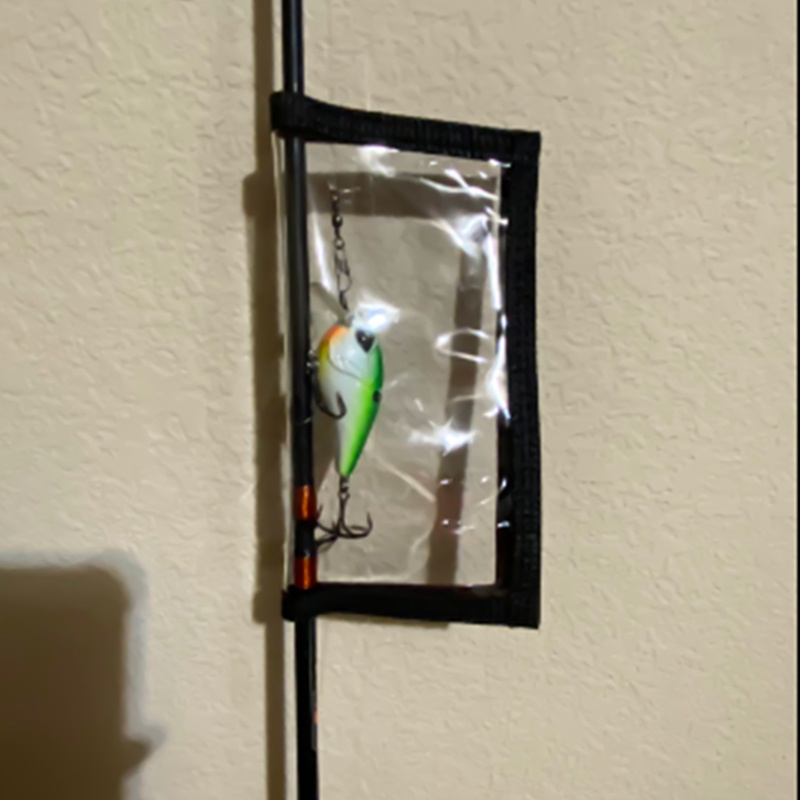 Set 6 Vỏ Bọc Mồi Câu Cá Bằng PVC Trong Suốt Giữ An Toàn Dễ Nhìn Thấy