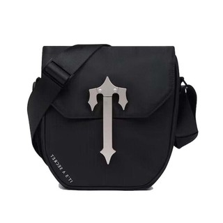 Trapstar Men's Shoulder Bag London Messenger Bag Men's Fashion UK Drill Hip Hop Crossbody Bag Metal Logo