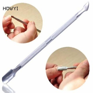 [Hàng mới về] Dụng cụ đẩy lớp biểu bì móng vệ sinh chăm sóc bằng thép không gỉ