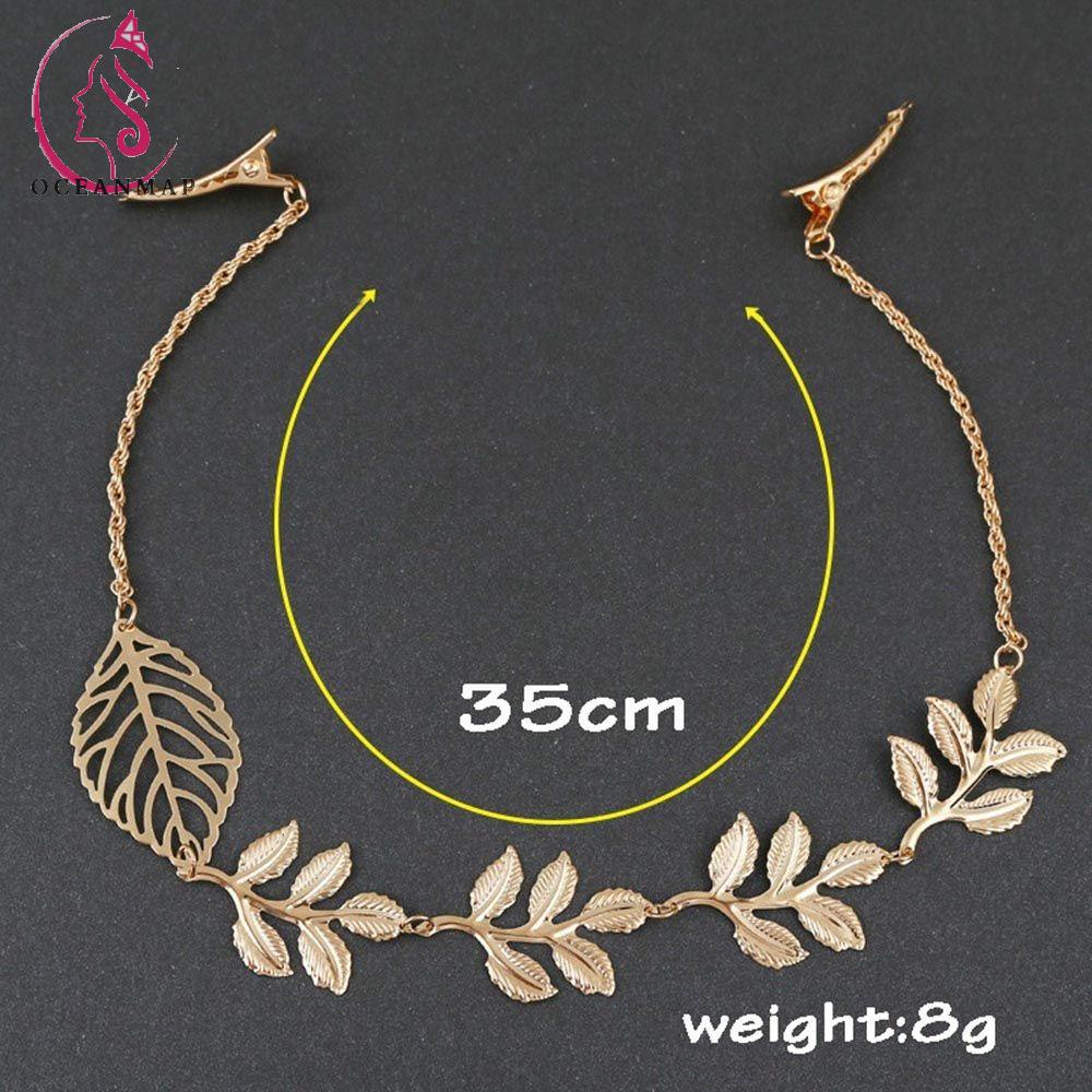 Vòng đầu trang trí hình lá xinh xắn OCEANMAP