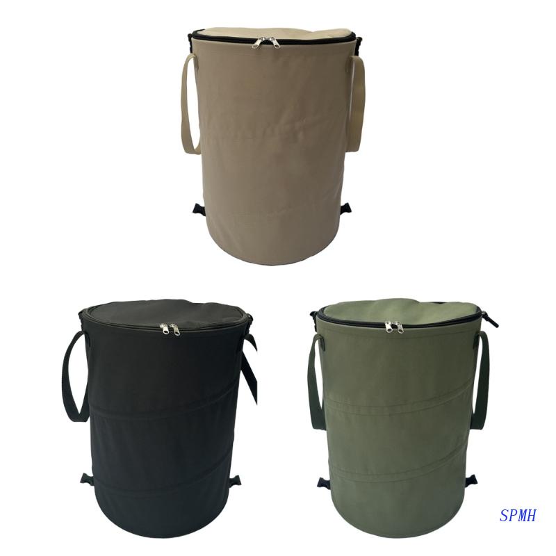 Túi Đựng Rác Chống Thấm Nước Có Thể Gấp Gọn Tiện Dụng Cho Sân Vườn