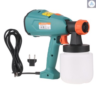 Power Paint Sprayer 550W High Power HVLP Spray Paint Machine with 800ml Container for House Painting DIY Cabinets Decks Furniture
