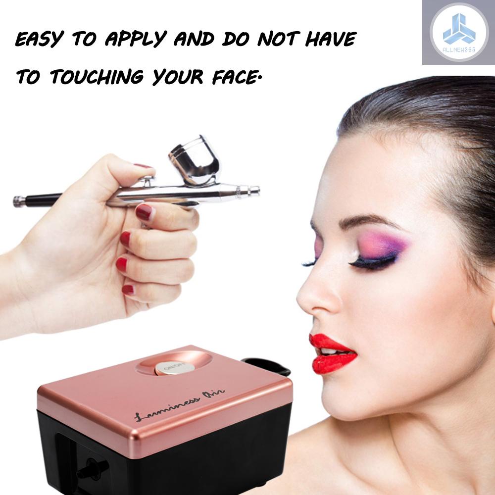 Bộ máy phun mini chuyên nghiệp cho trang điểm / hình xăm / nghệ thuật nail