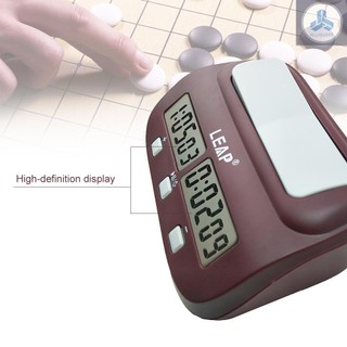 Professional Digital Chess Clock Count Down Chess Timer with Alarm Electronic Board Game Bonus Competition Master Tournament