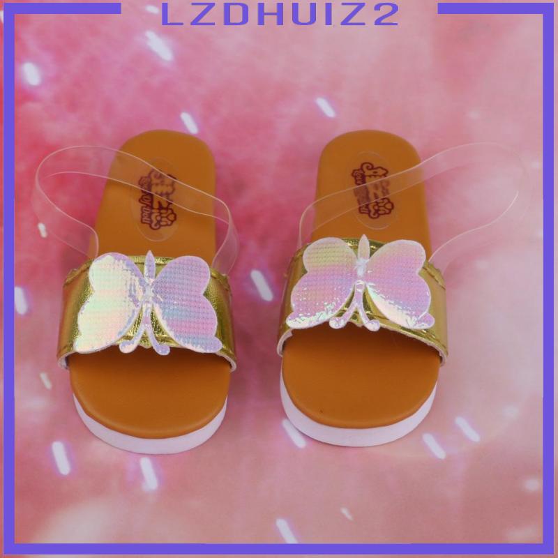 Dép Sandal Thời Trang Màu Vàng Đồng Tỉ Lệ 1 / 3 BJD