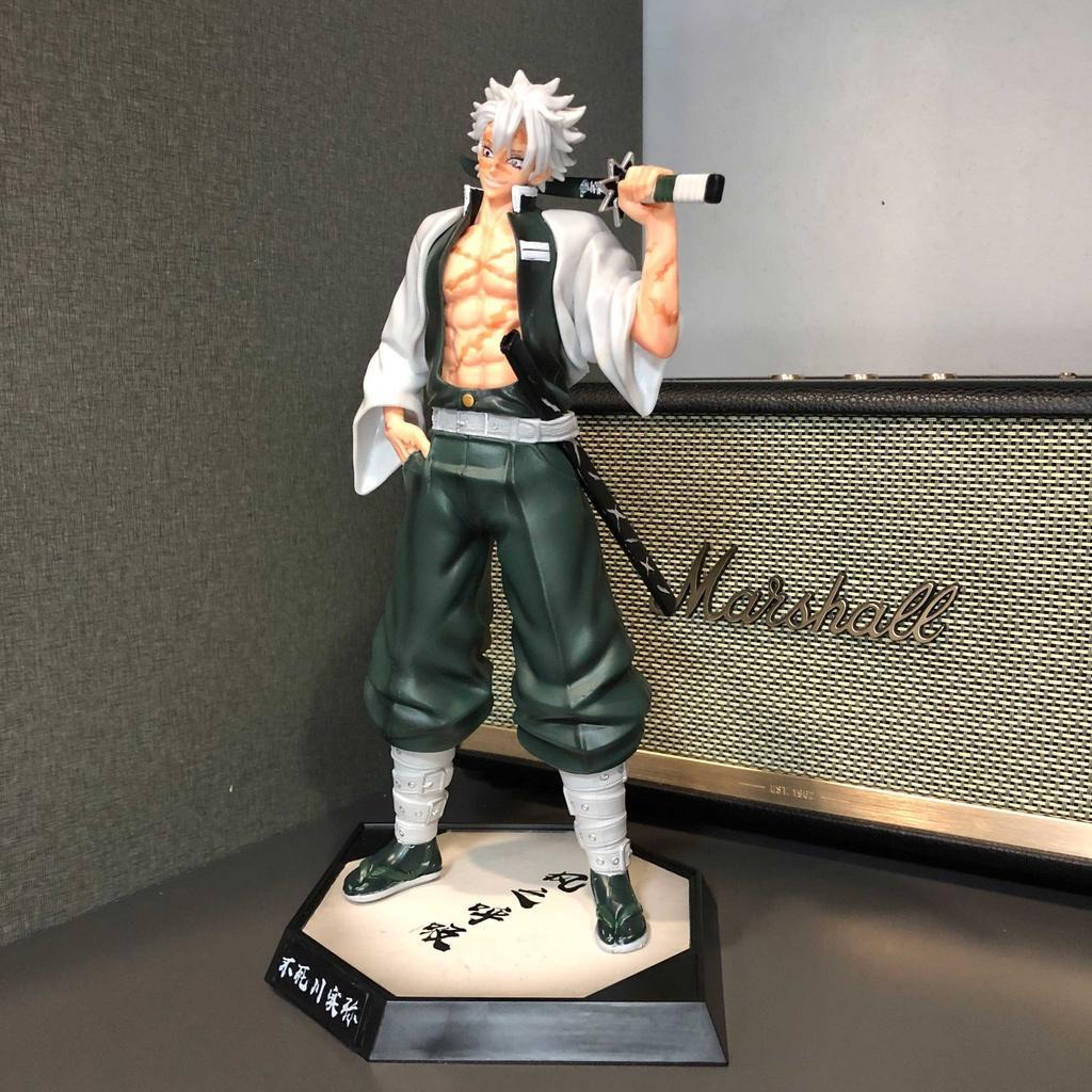 Mô hình nhân vật Phong trụ Sanemi Shinazugawa cao 32cm | figure anime kimetsu no yaiba truyện thanh gươm diệt quỷ