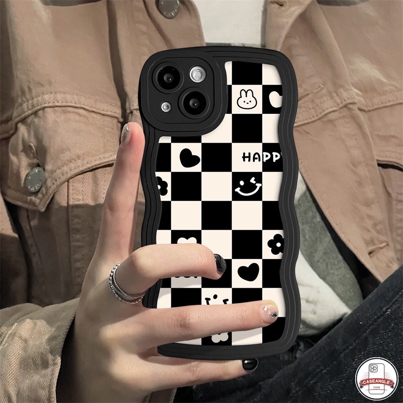 Ốp Điện Thoại Tpu Viền Lượn Sóng Hình Gấu / Trái Tim Cho iPhone 6s 6 7 8 14 Plus 11 14 13 12 Pro Max 7Plus XR X XS Max SE 2020