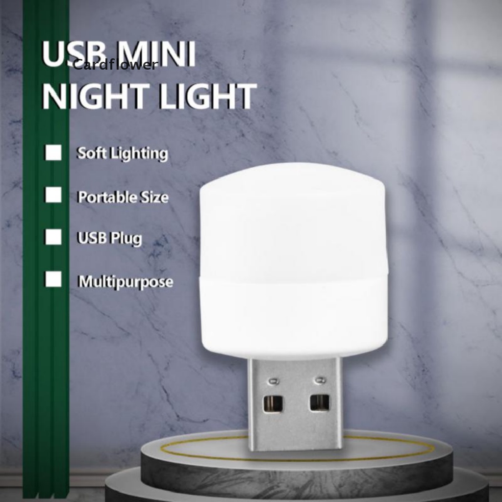 Đèn LED Mini Có Cổng Sạc USB Tiện Lợi