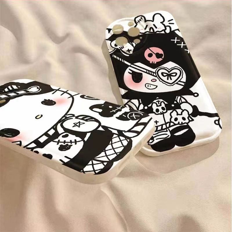Ốp Điện Thoại Họa Tiết Hoạt Hình Hello Kitty / Bong Bóng Dễ Thương Cho iPhone12 / plus6 147 1311Pro 8x