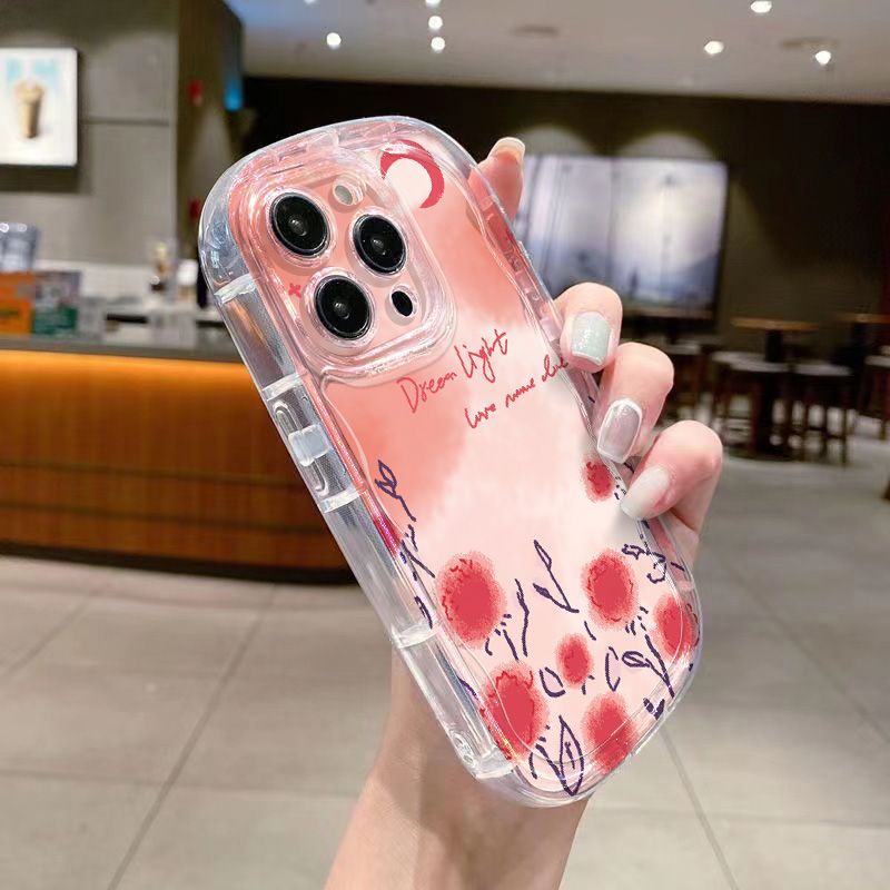 ✅Ốp Điện Thoại Mềm Trong Suốt Chống Sốc In Họa Tiết Thời Trang Dành Cho Iphone Xr promax 12 8p 14Xs7 / 13 / 11