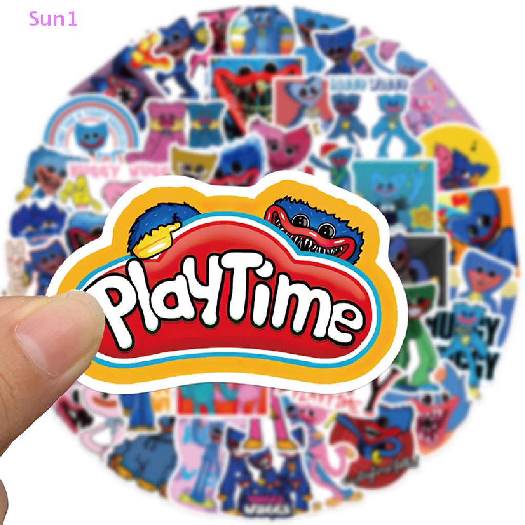 Sun1 > 50 Nhãn Dán Trang Trí Hành Lý / Guitar Họa Tiết Graffiti Kinh Dị