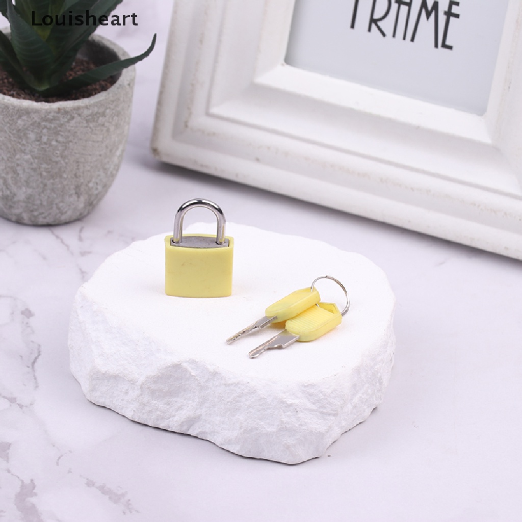 1 Bộ Ổ Khóa Hành Lý Bằng Nhựa Và Kẽm Nhiều Màu Louisheart TFG