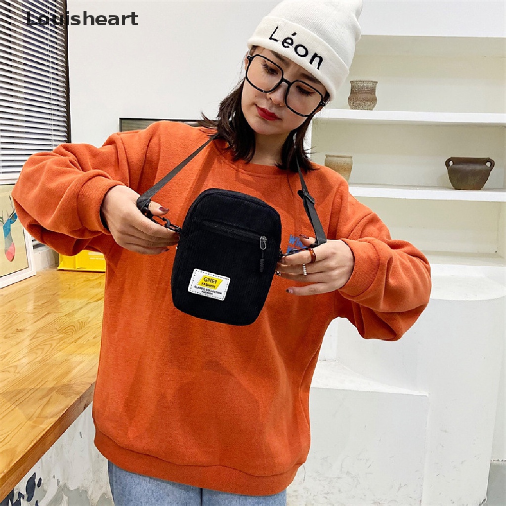 Túi Đeo Chéo Vai Bằng Vải Thời Trang Louisheart TFG