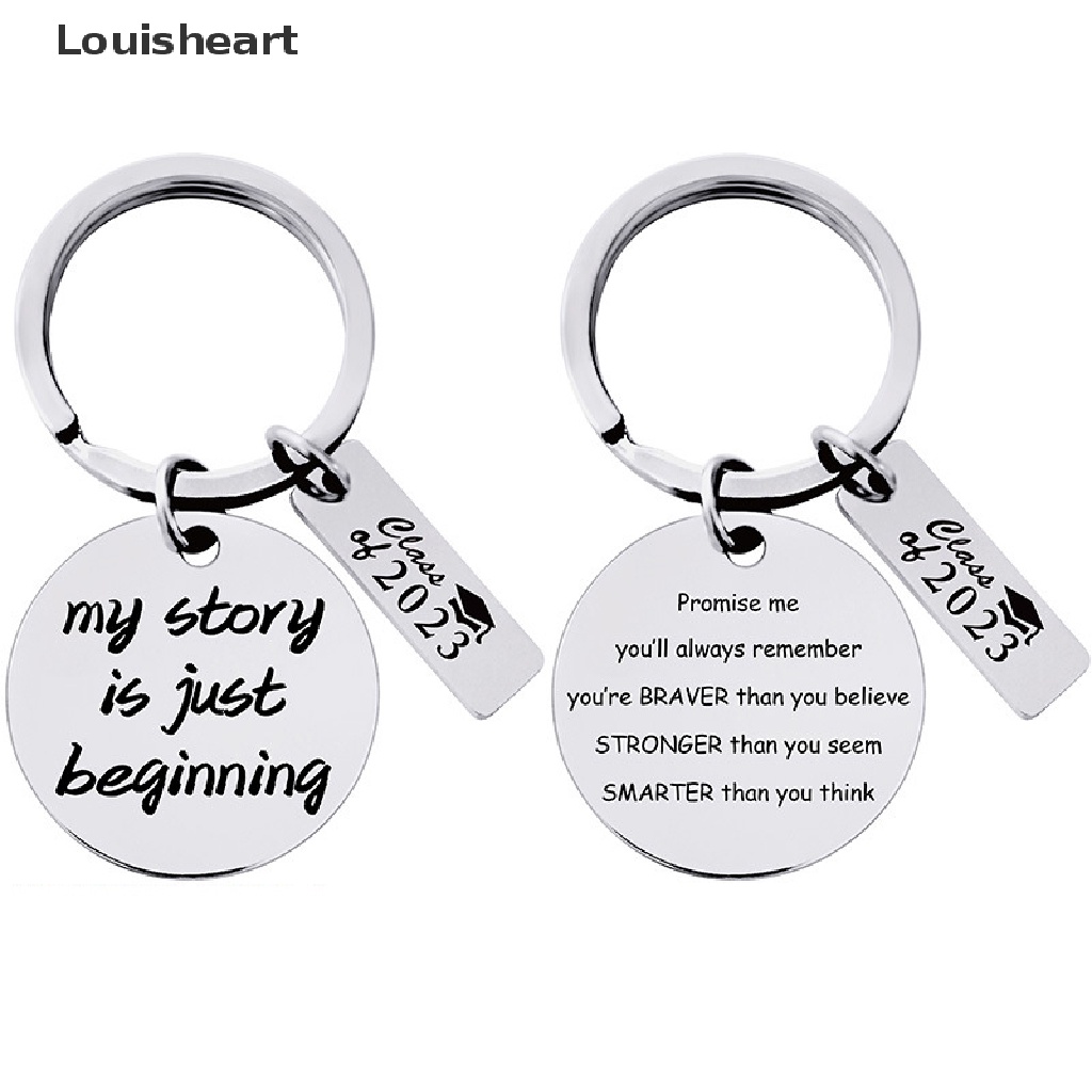 1 Móc Khóa Louisheart 2023 Lý Tưởng Bằng Thép Không Gỉ